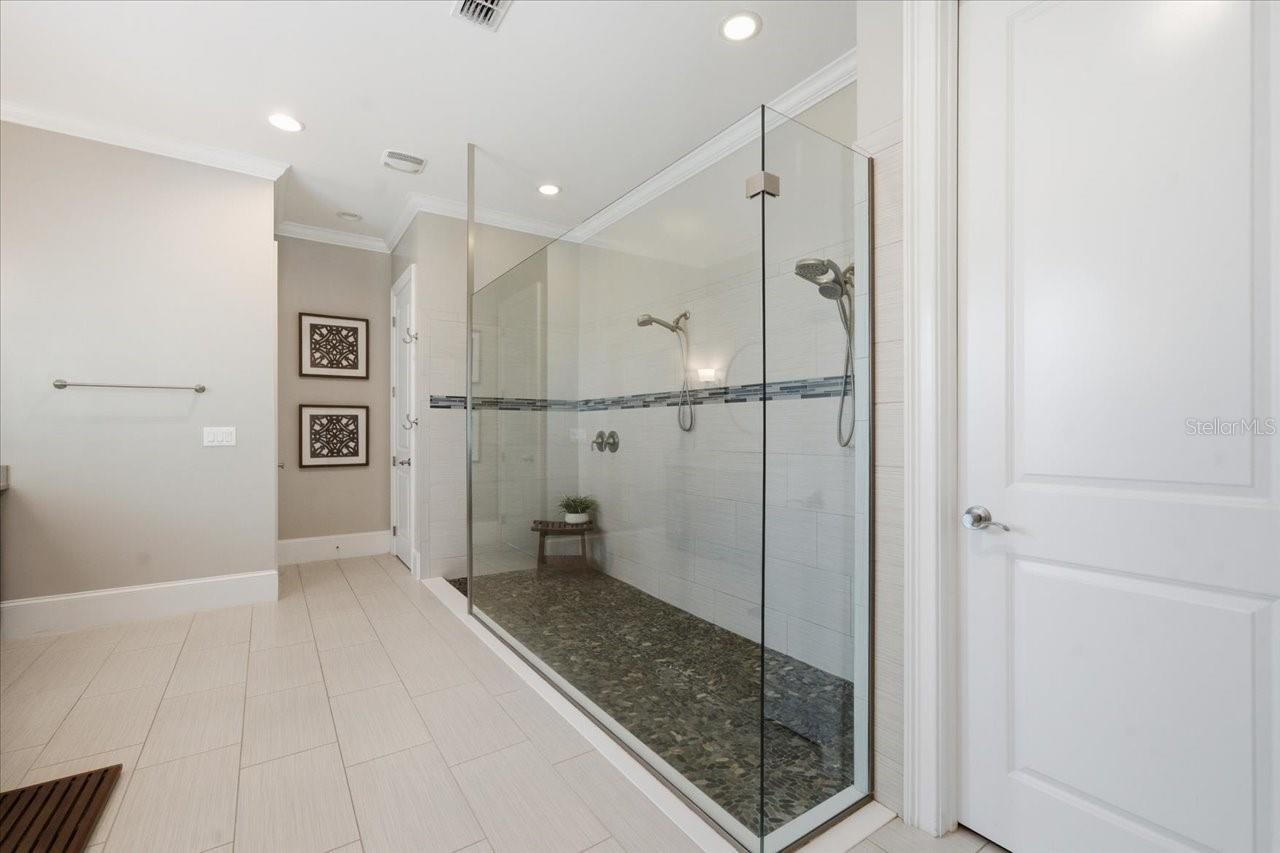 Primary Bath - Huge shower