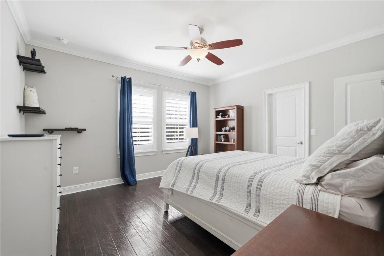 Upstairs Bedroom 2 with walkin closet