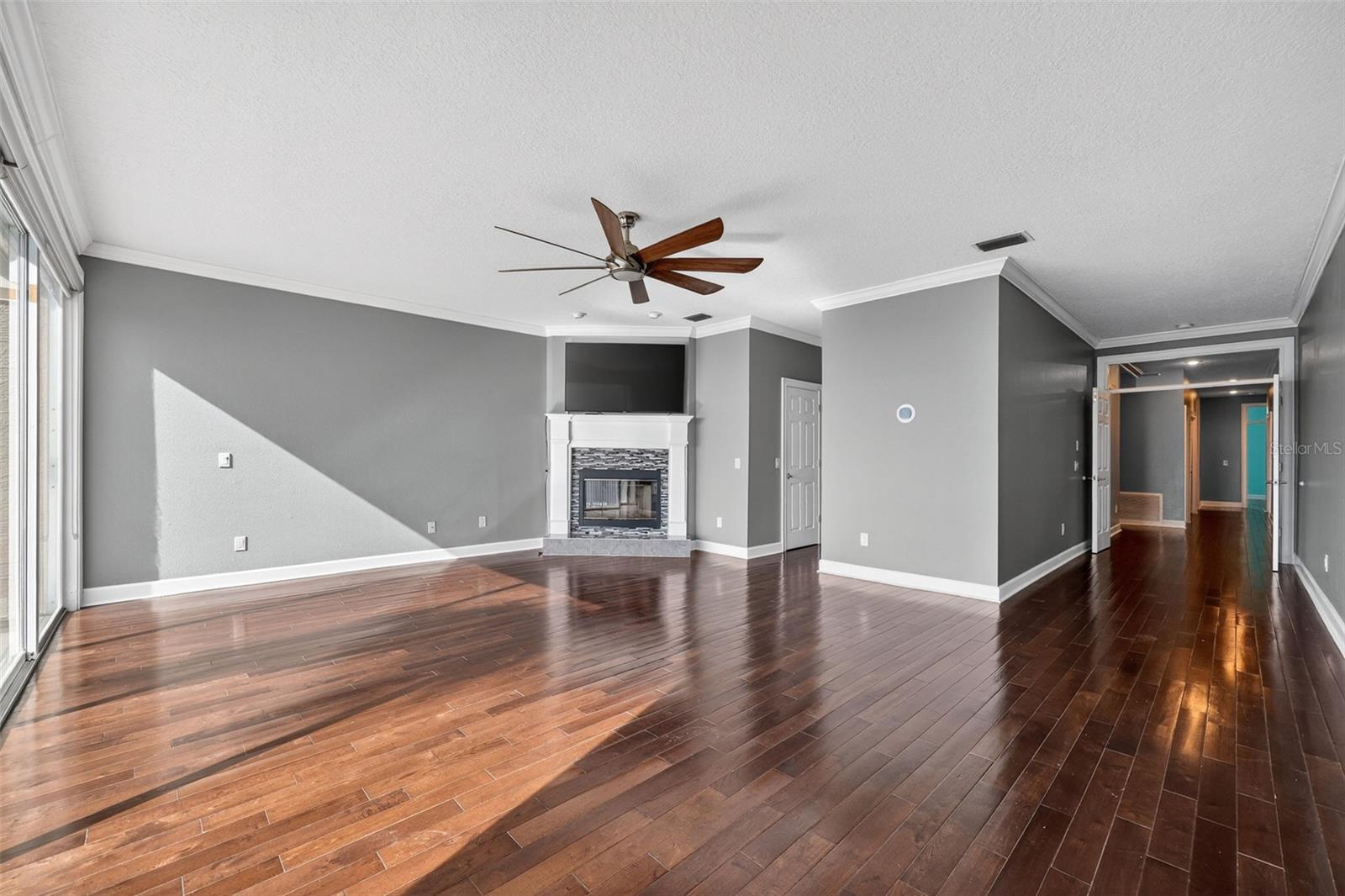 Bathroom 2 has double vainity with plenty of storage and tub shower combination