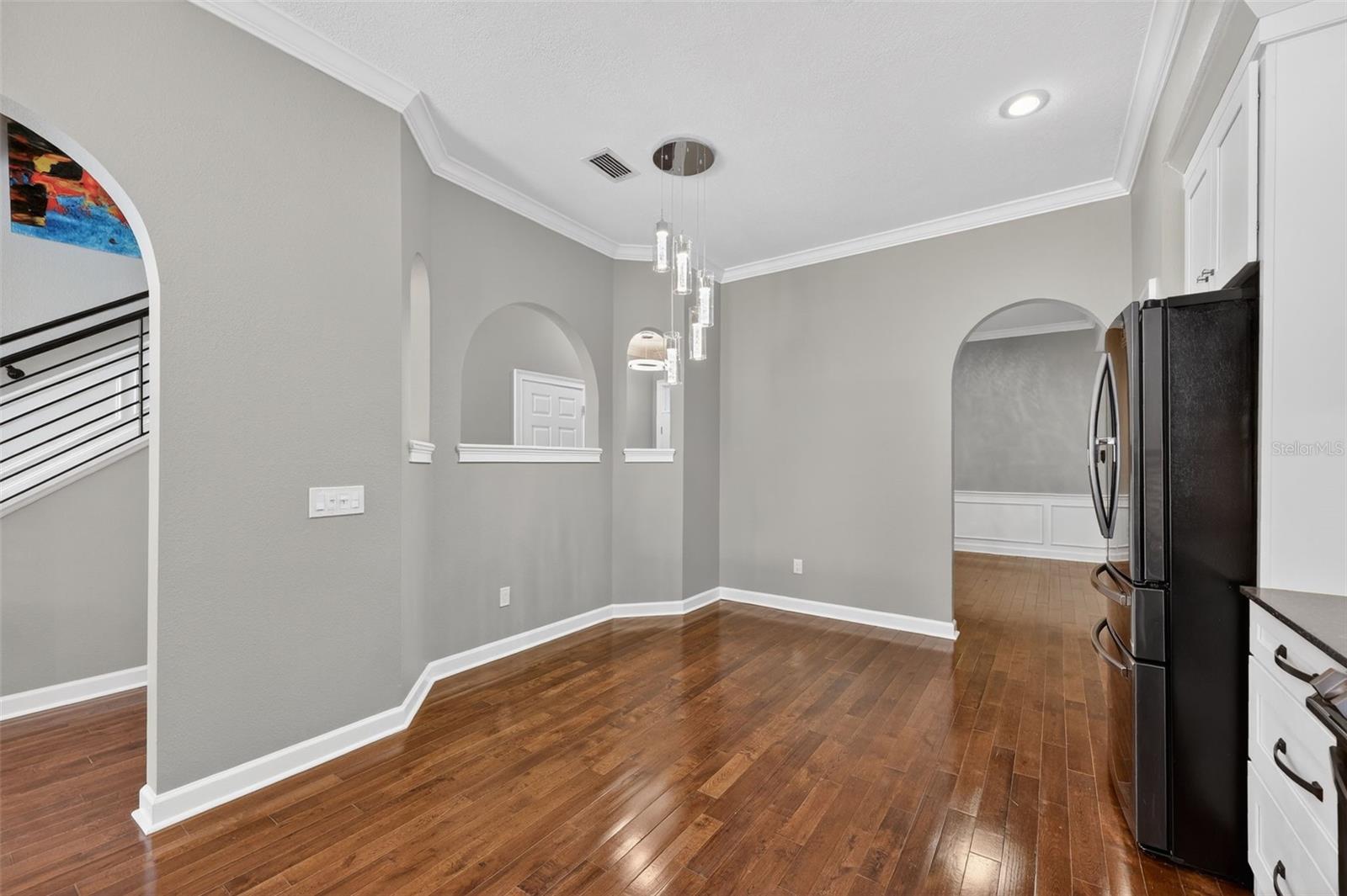 Dining and Hallway view