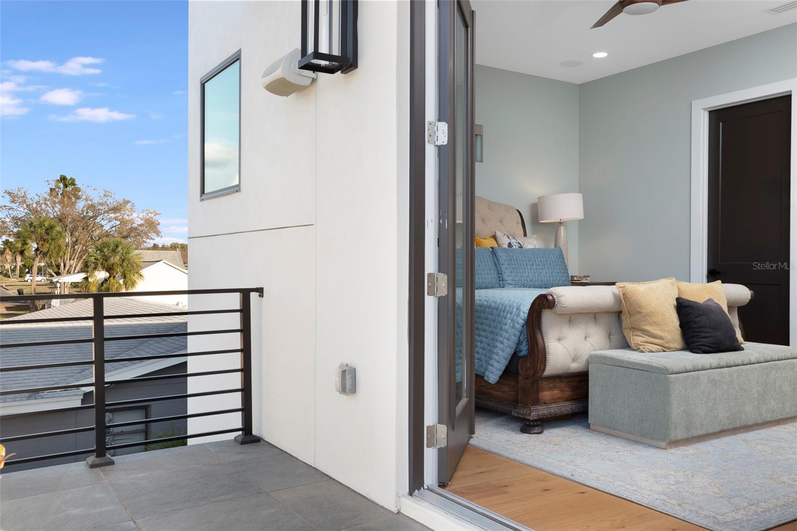 Primary Bedroom with Private Balcony