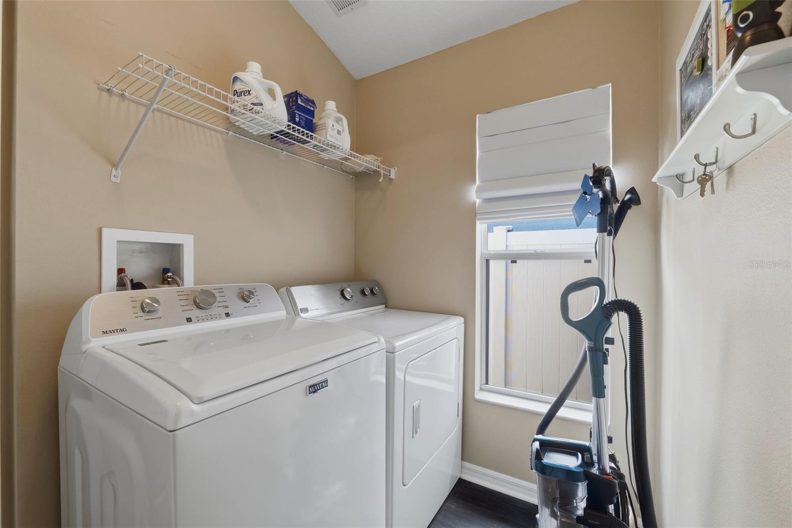Indoor laundry room