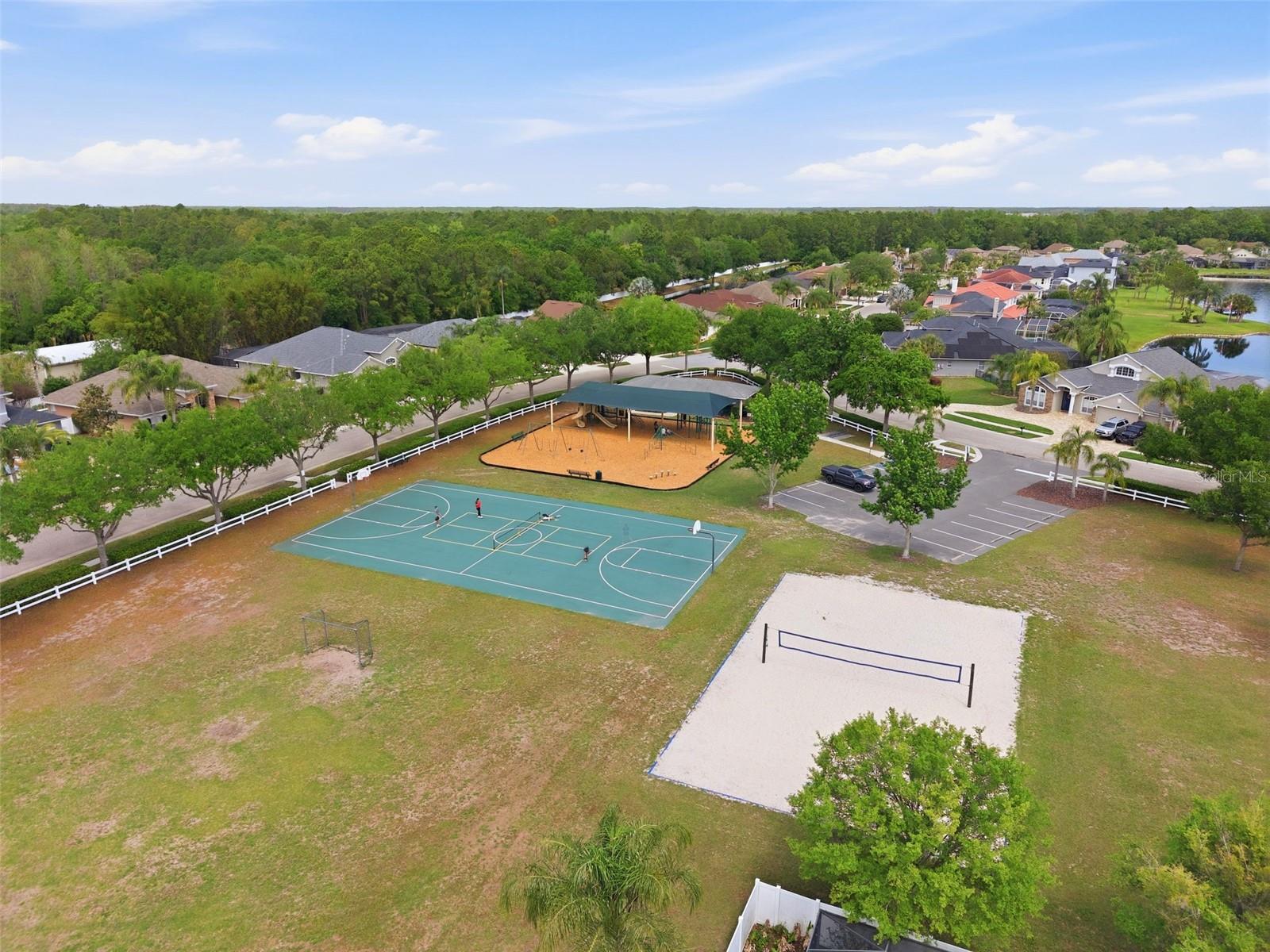 Community recreation areas