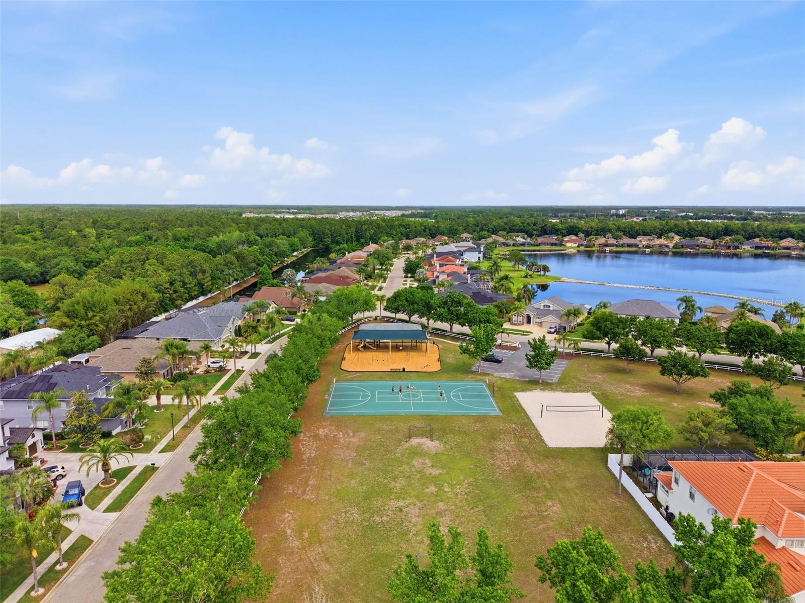 Community recreation areas