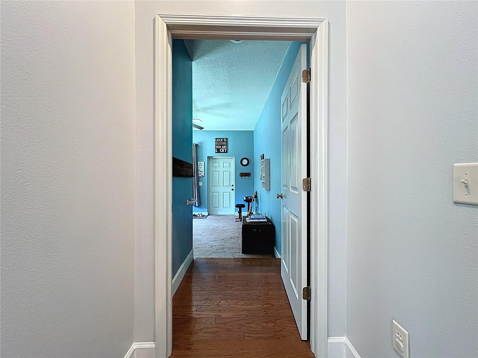 INTERIOR ENTRANCE TO GUEST SUITE