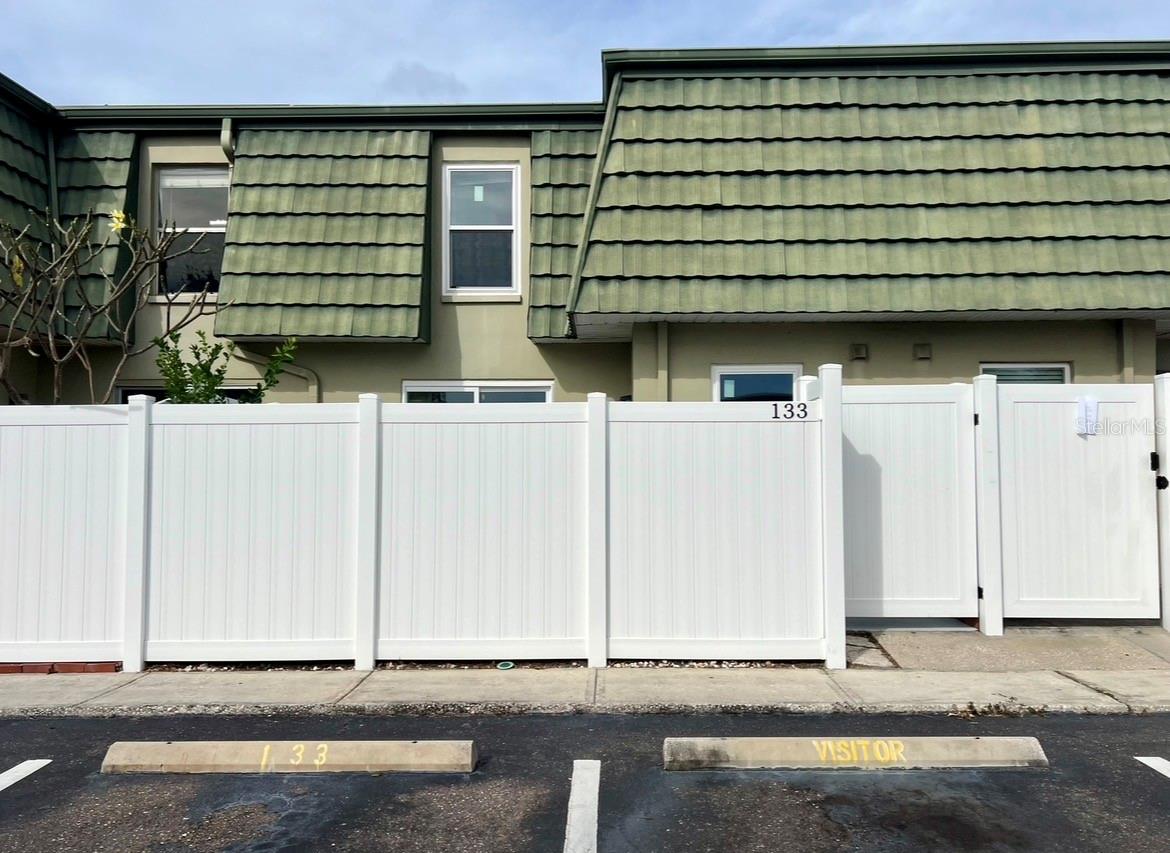 South Entrance w/Parking for Resident & Guests