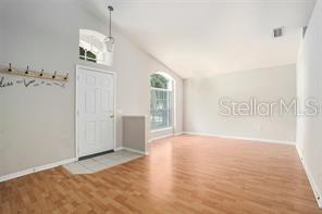 Enter into the living room