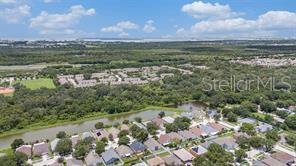 aerial view of neighborhood