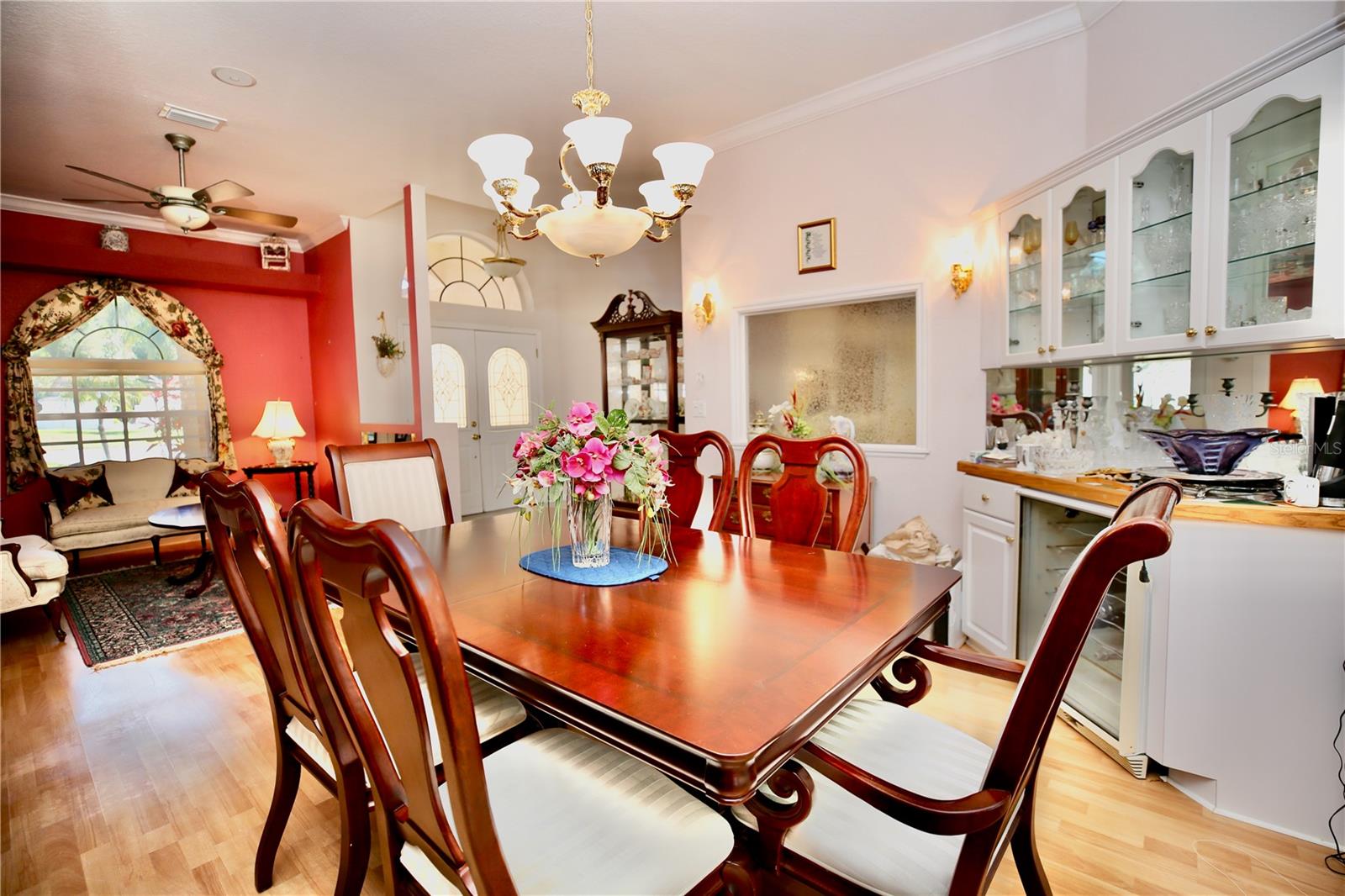 Dining Room, Formal Living Room open to the Foyer