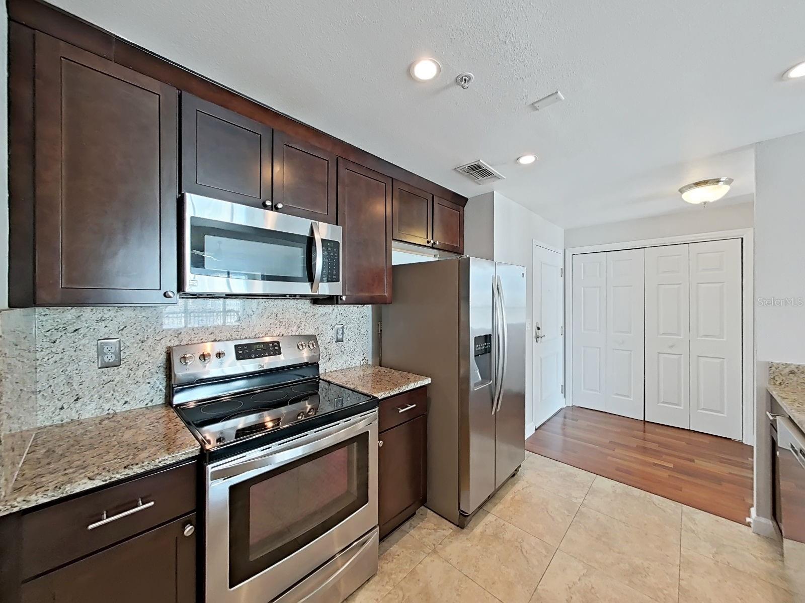 Stainless Steel appliances