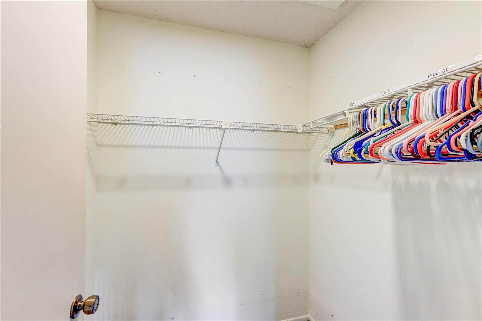 second walk-in closet