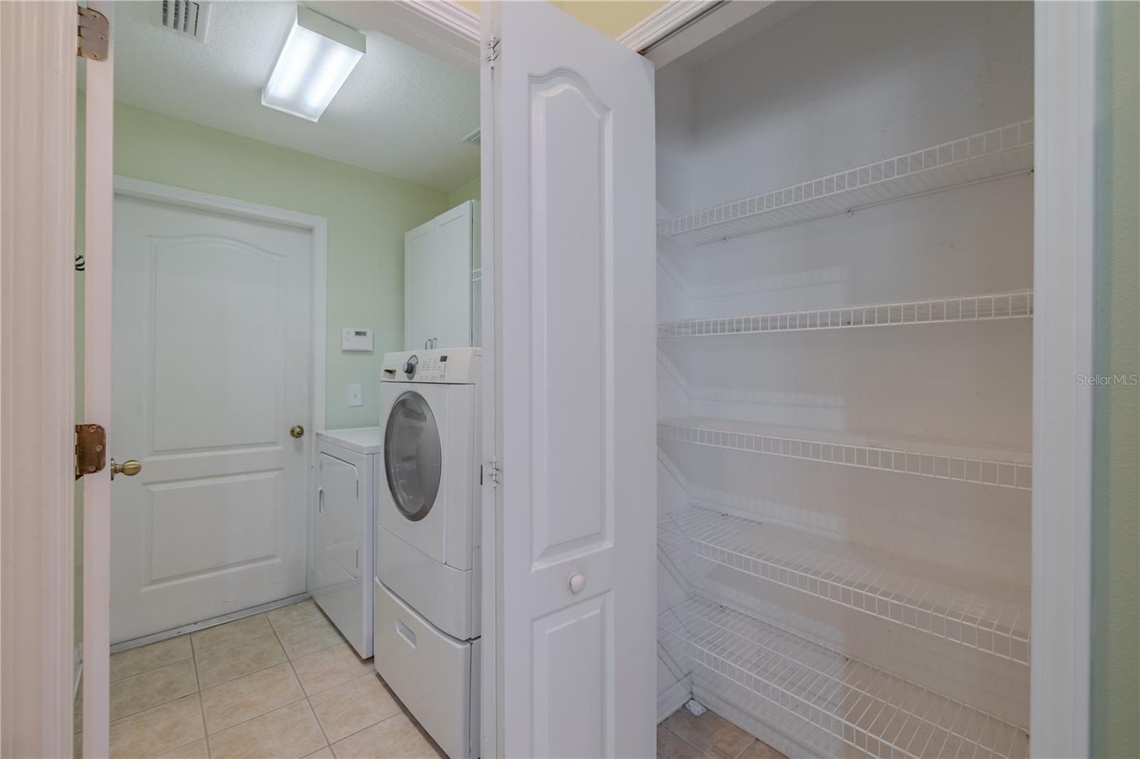 Lots of space in the pantry!