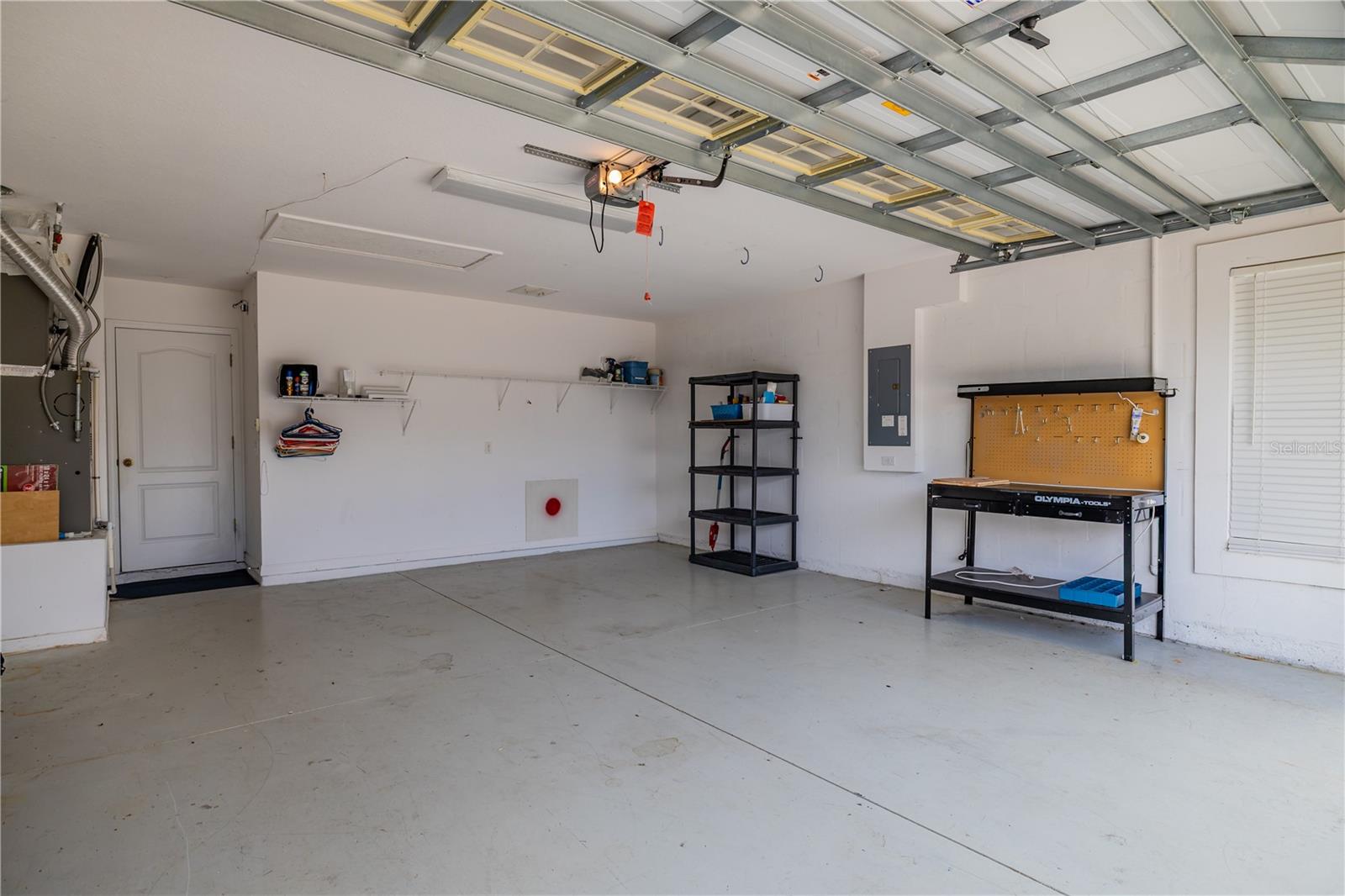 Full 2 car garage! Work bench negotiable.