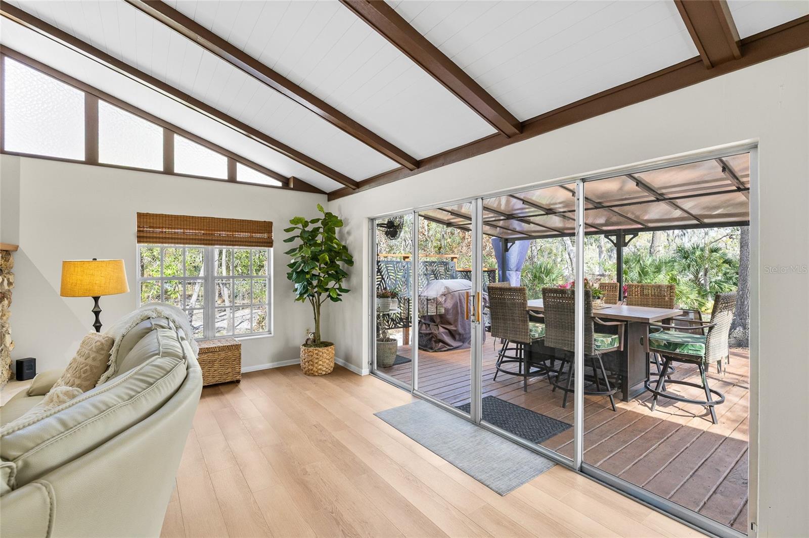 Back Patio Deck entrance