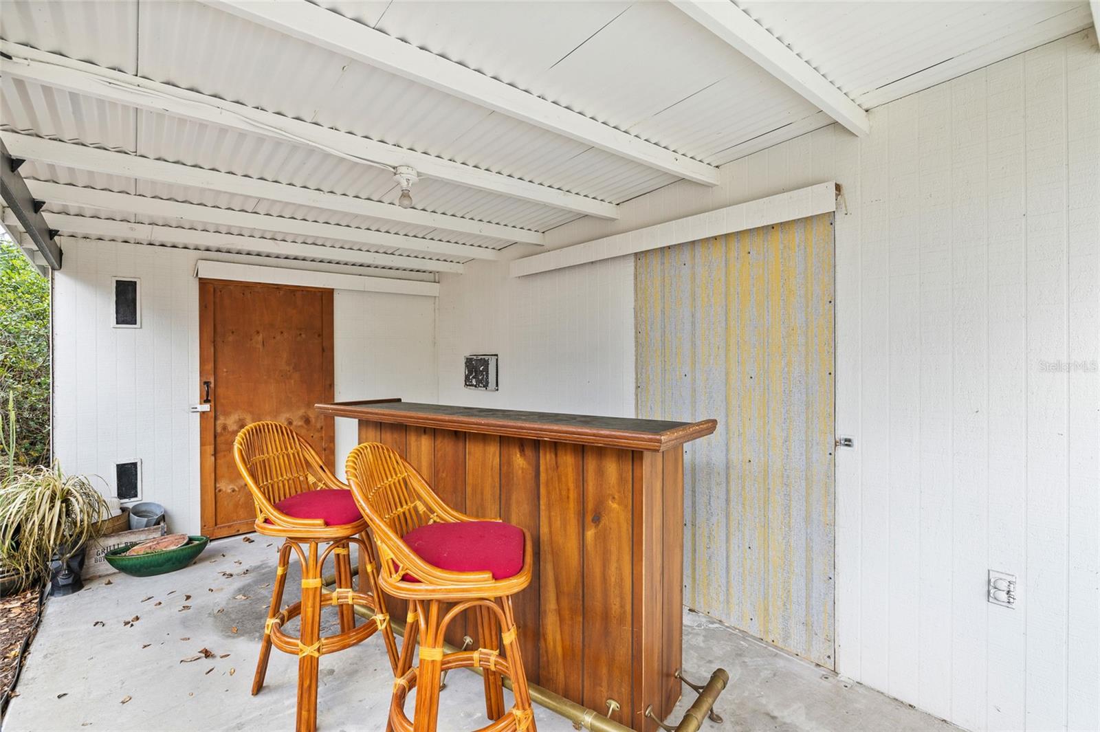 Air conditioned shed