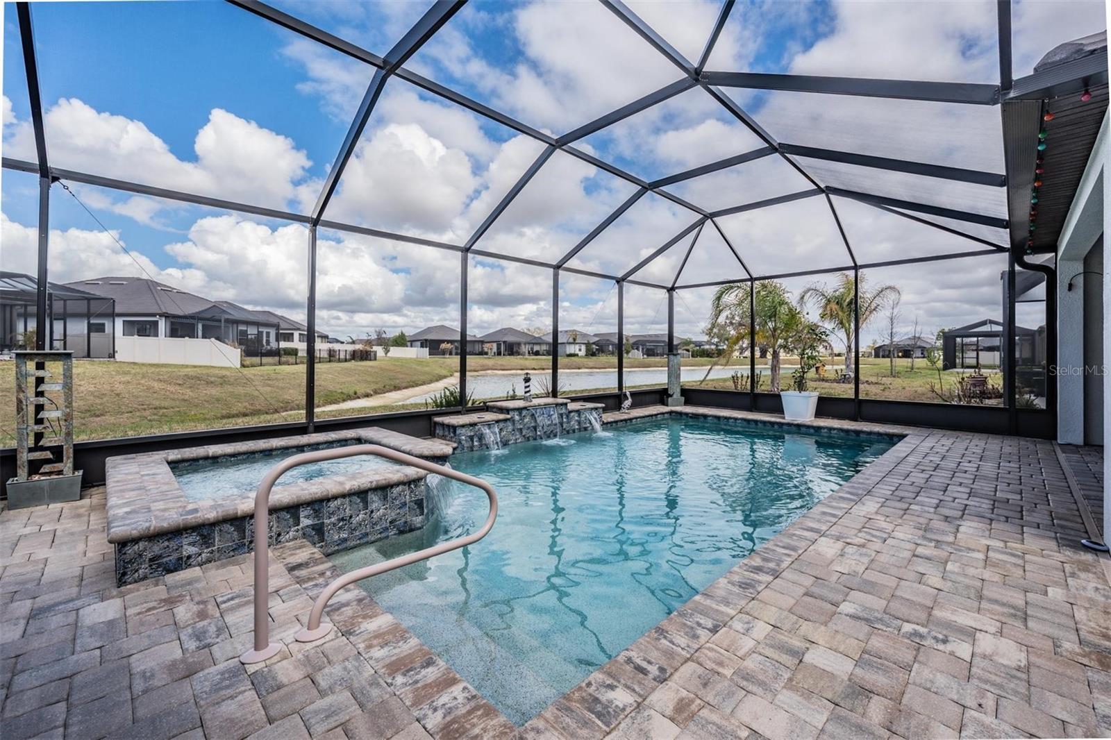 Wonderful pond view!