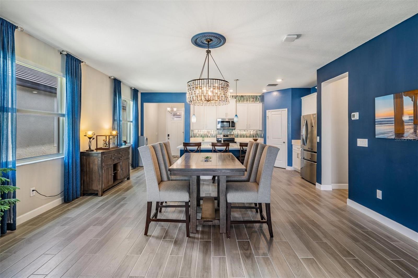 Plenty of room for a large table!