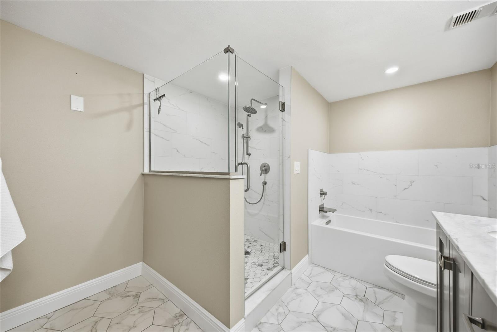 Primary ensuite bathroom.