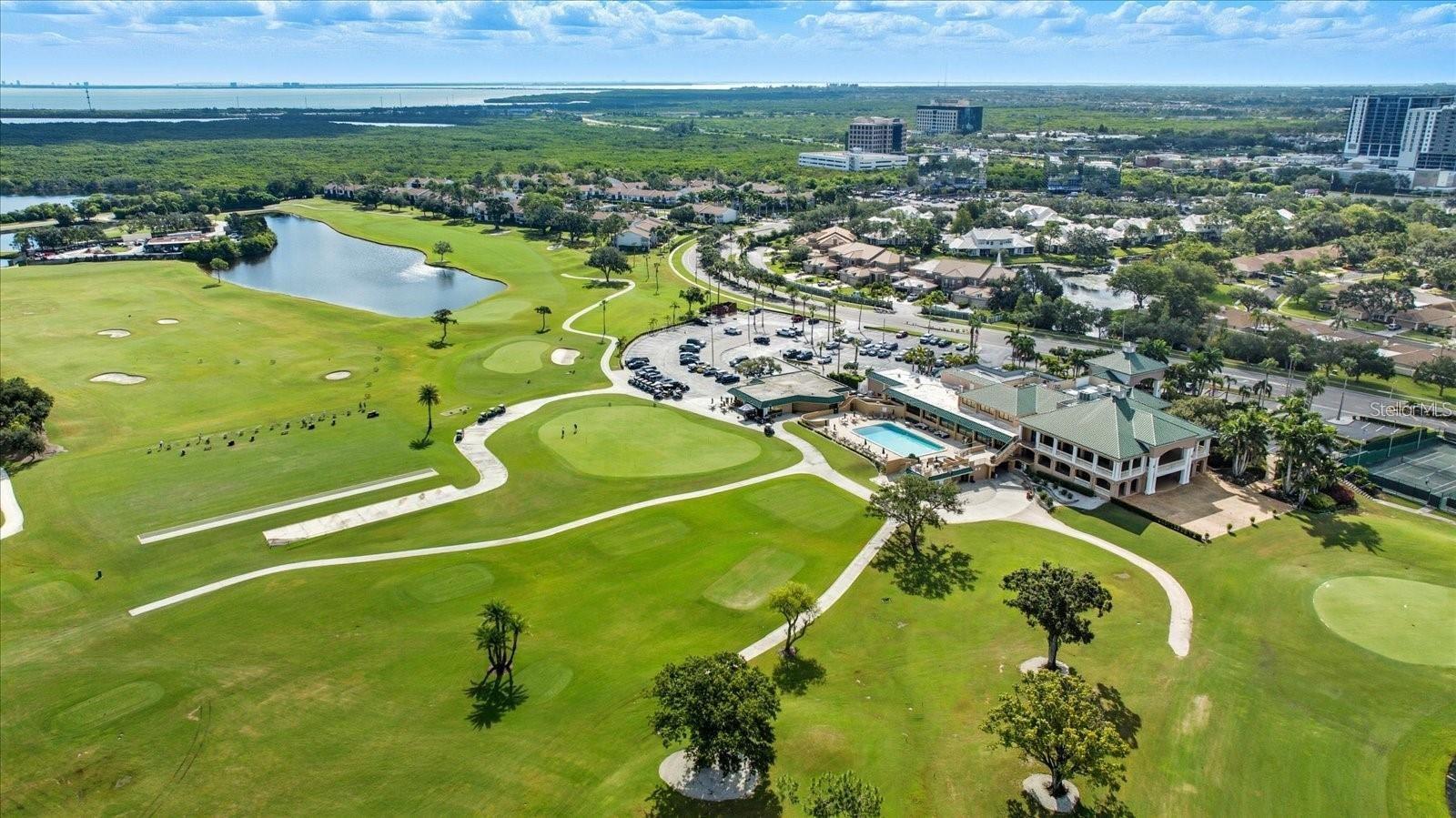 Feather Sound Country Club right across the street!