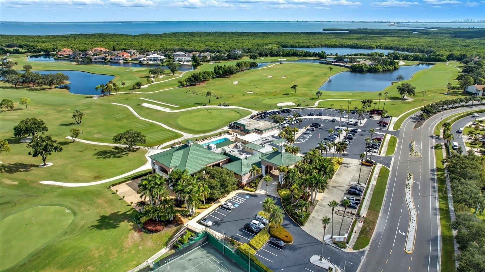 Feather Sound Country Club right across the street!