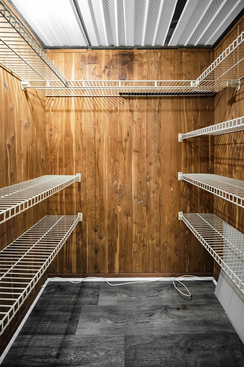 CEDAR UTILITY CLOSET