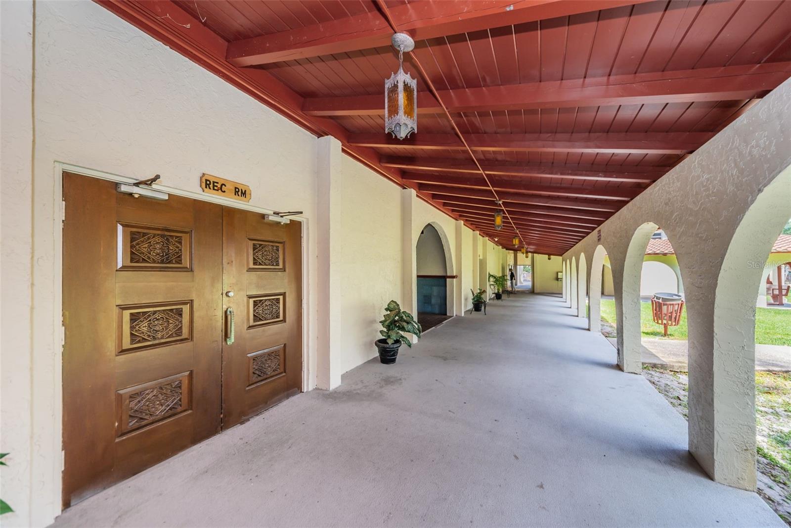 RECREATIONAL ROOM, CARD ROOM, AND BANQUET HALL