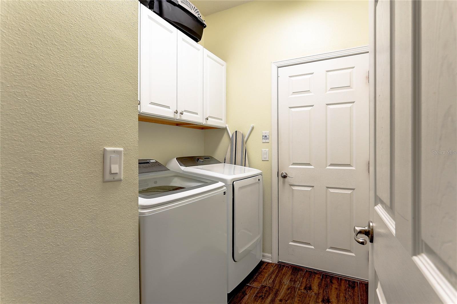 Laundry and Door to Garage