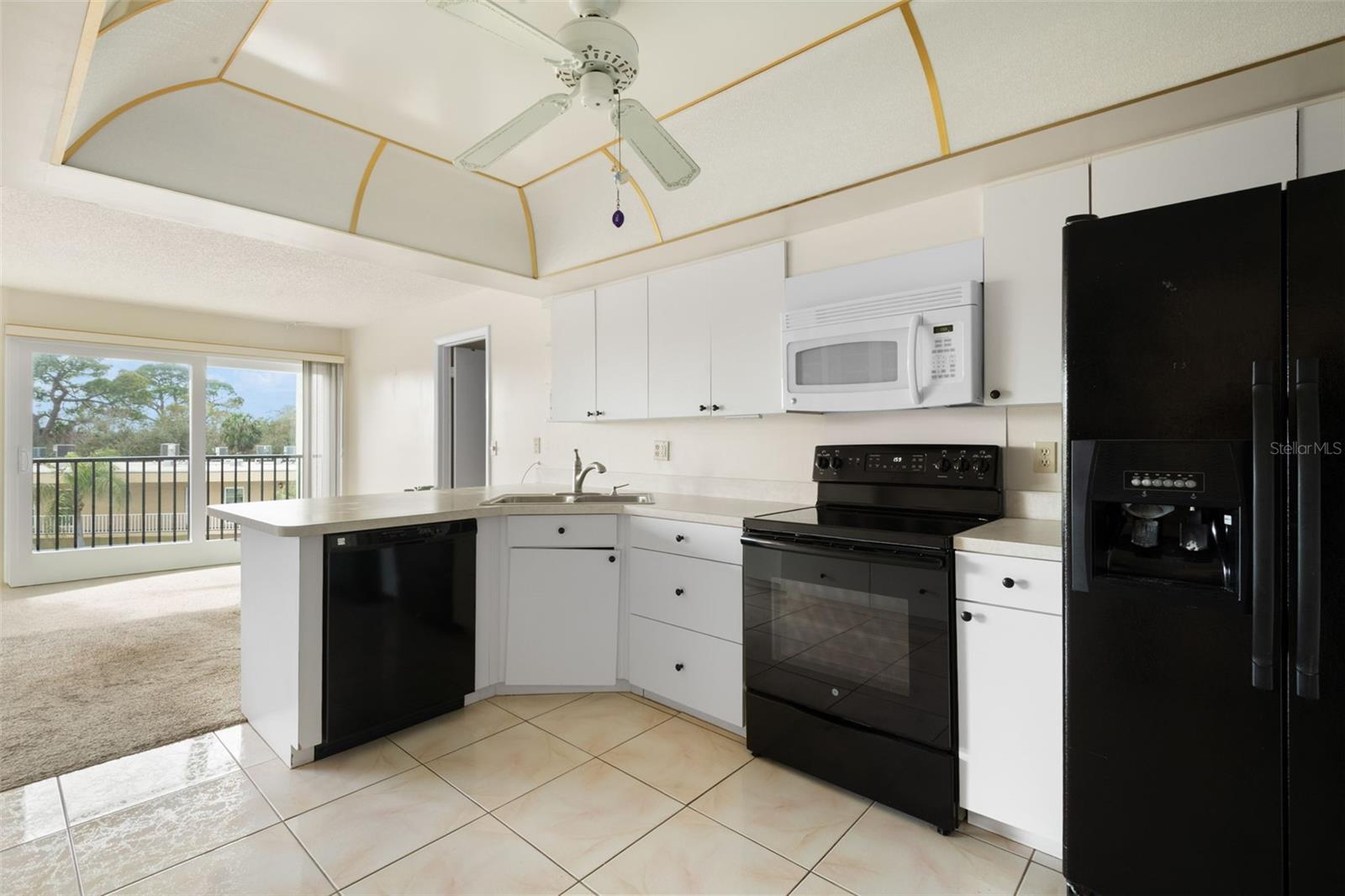 Spacious kitchen with plenty of pantry, closet, cabinet AND counter space!