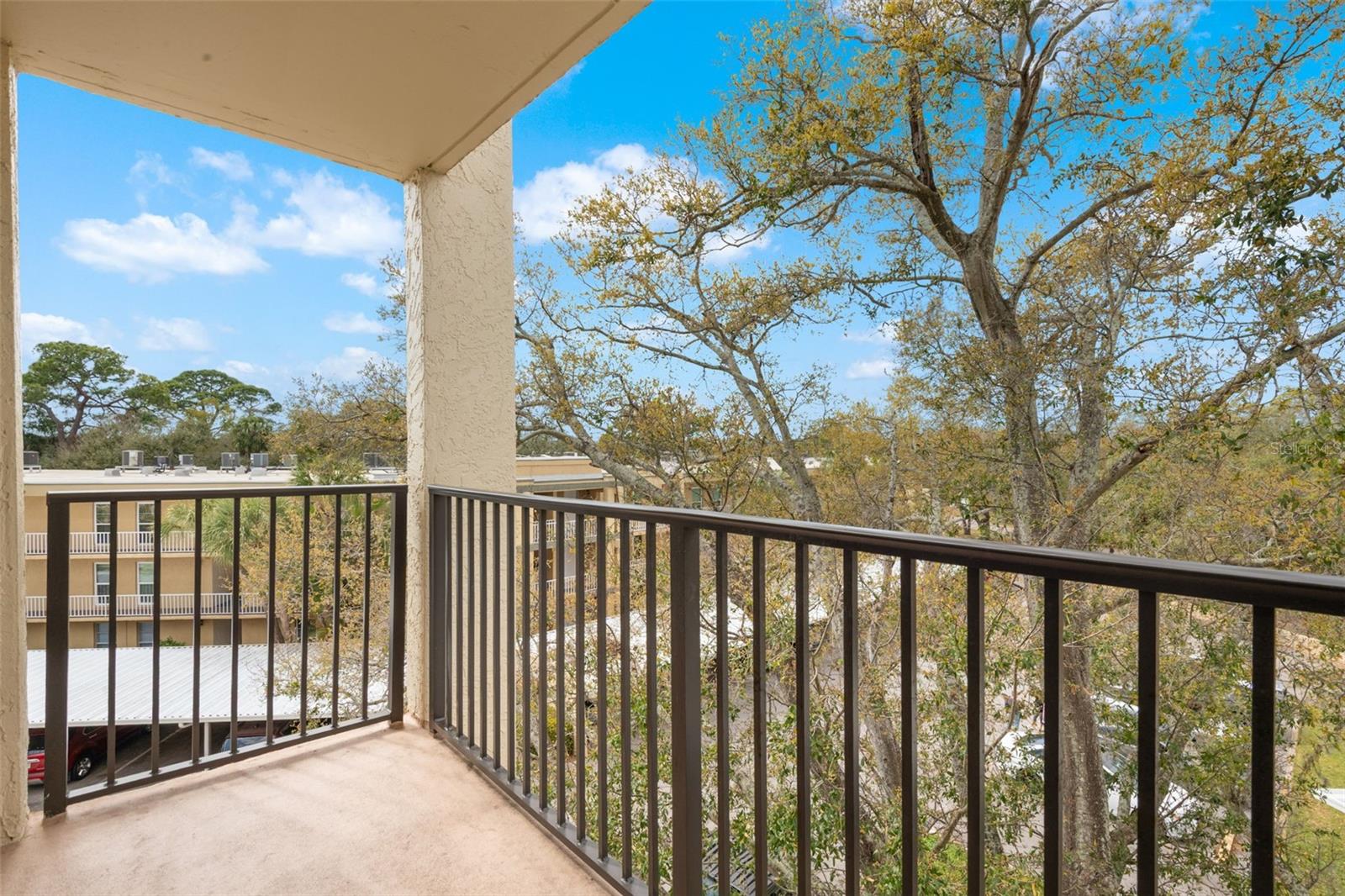 Second balcony off primary suite