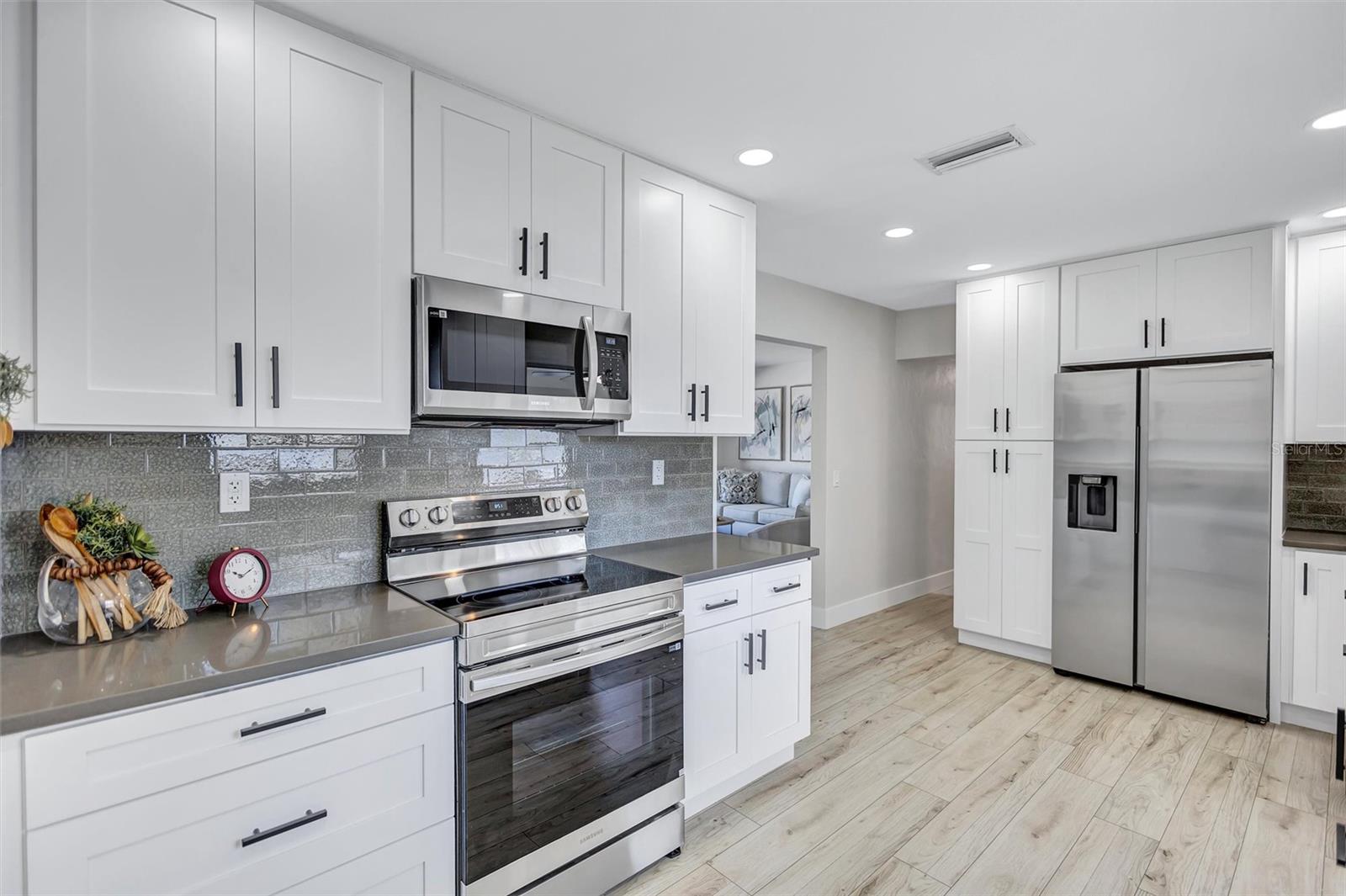 Updated Kitchen with an abundance of cabinets