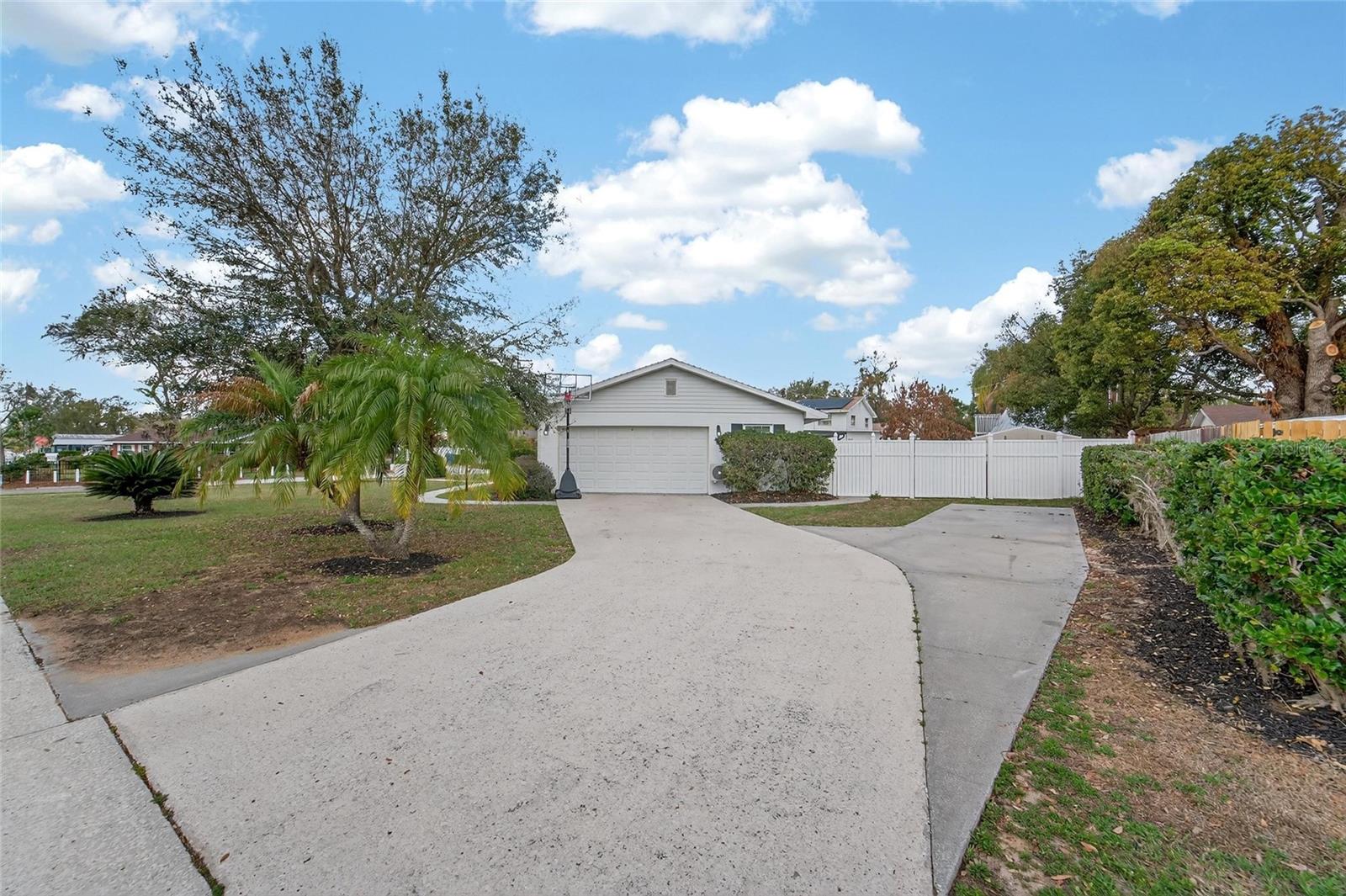 Garage / Driveway View