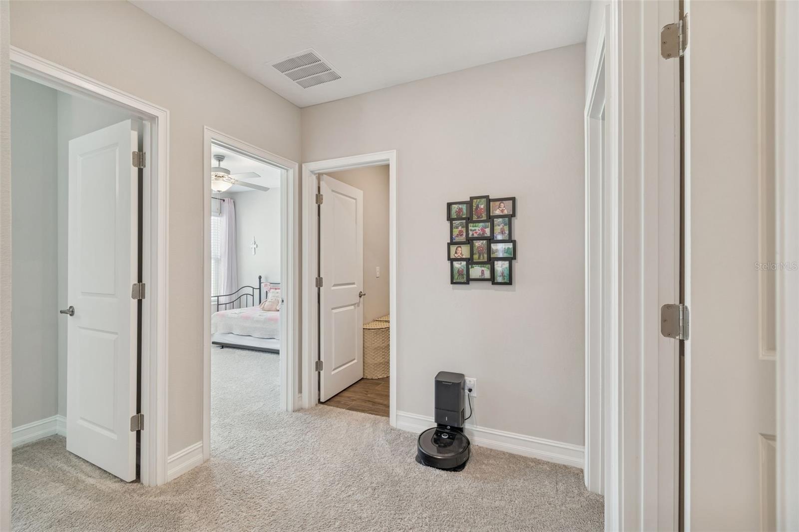 Hallway to bedrooms/laundry room