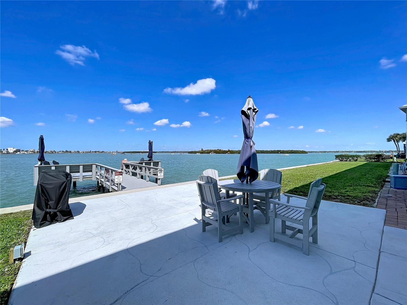 Enjoy a waterfront lunch.