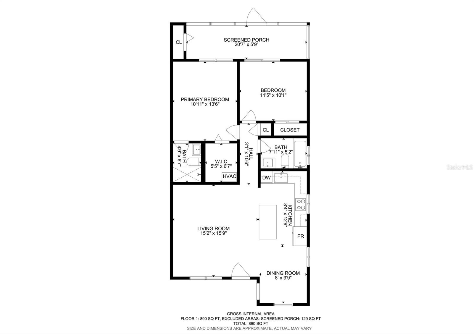 Functional floor plan.