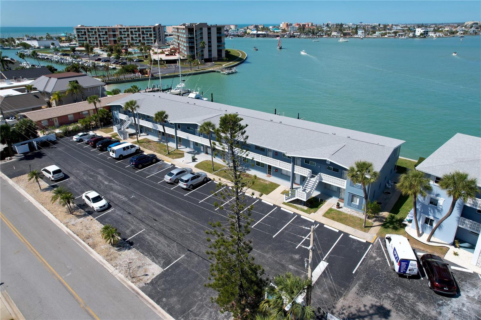 Amazing waterfront condo living in Treasure Island Florida.