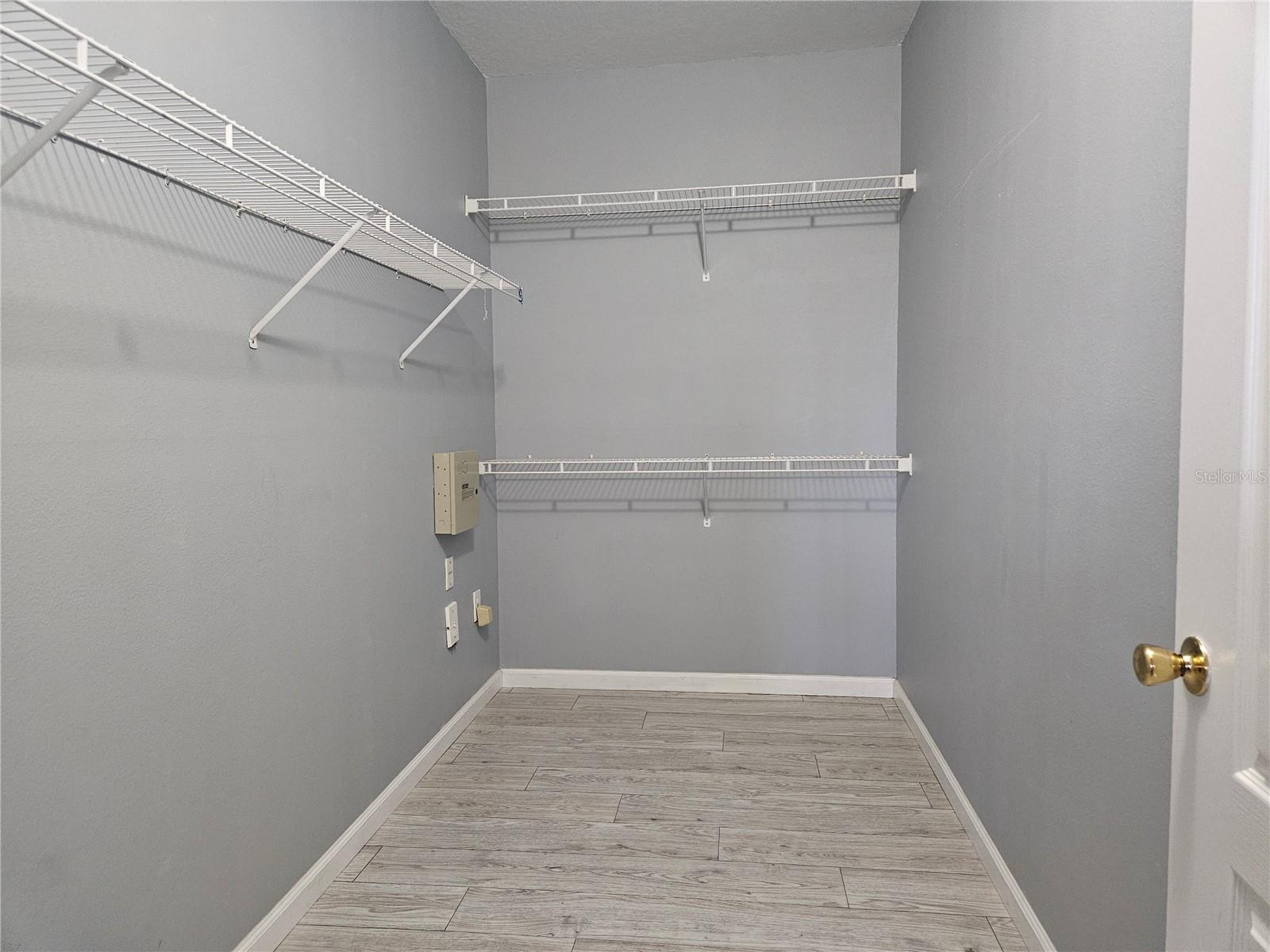 oversized walk-in closet