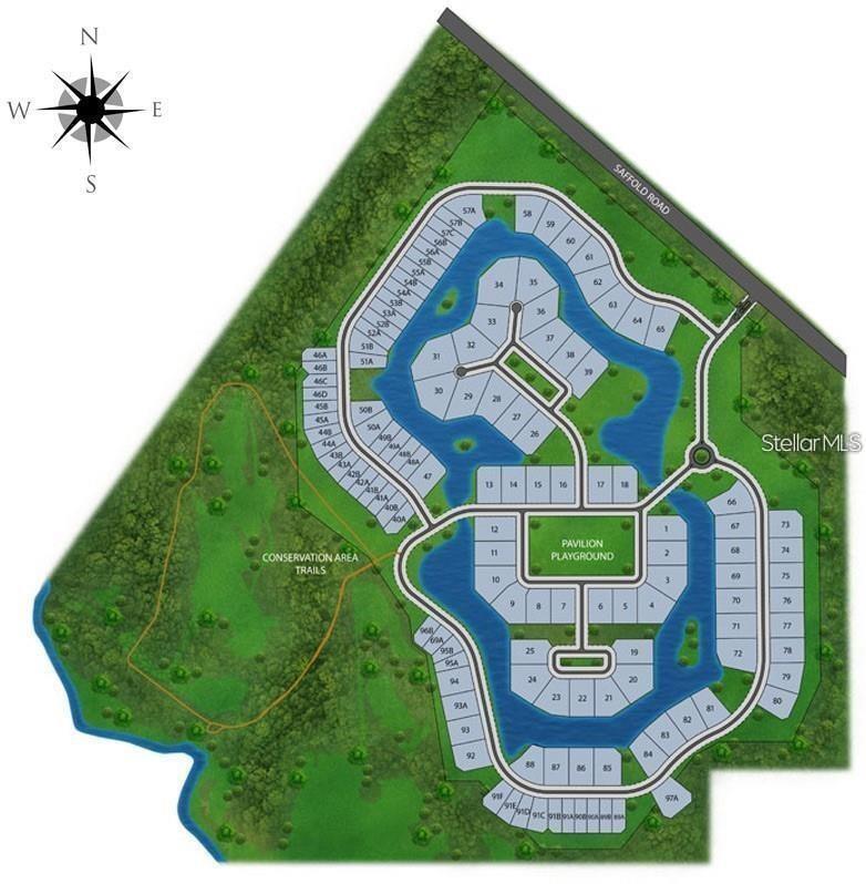 Lake Toscana Siteplan