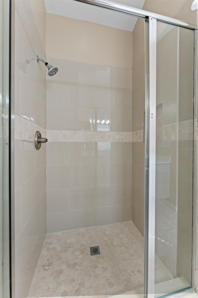Separate Shower stall in Primary Ensuite