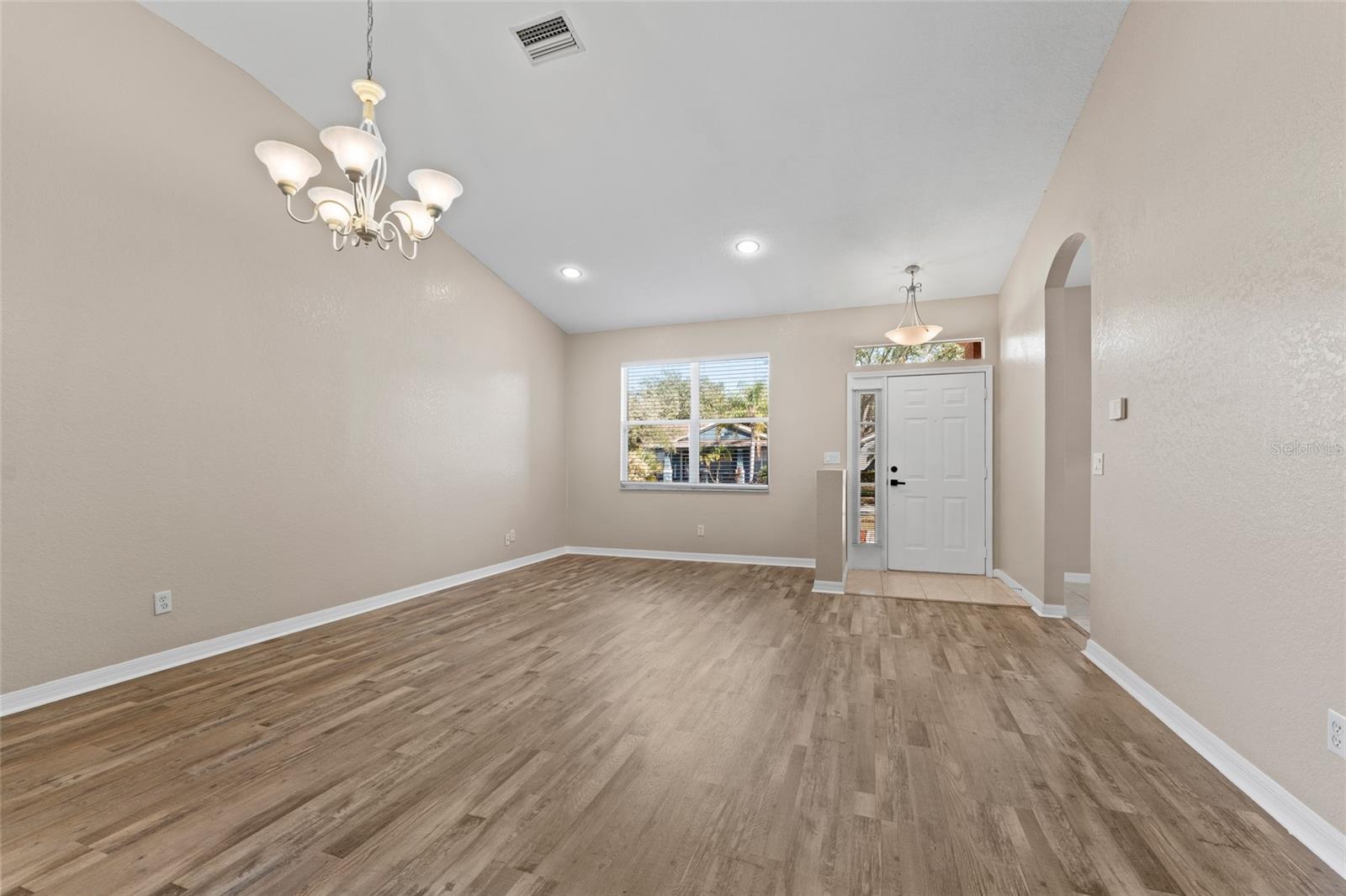 New flooring throughout