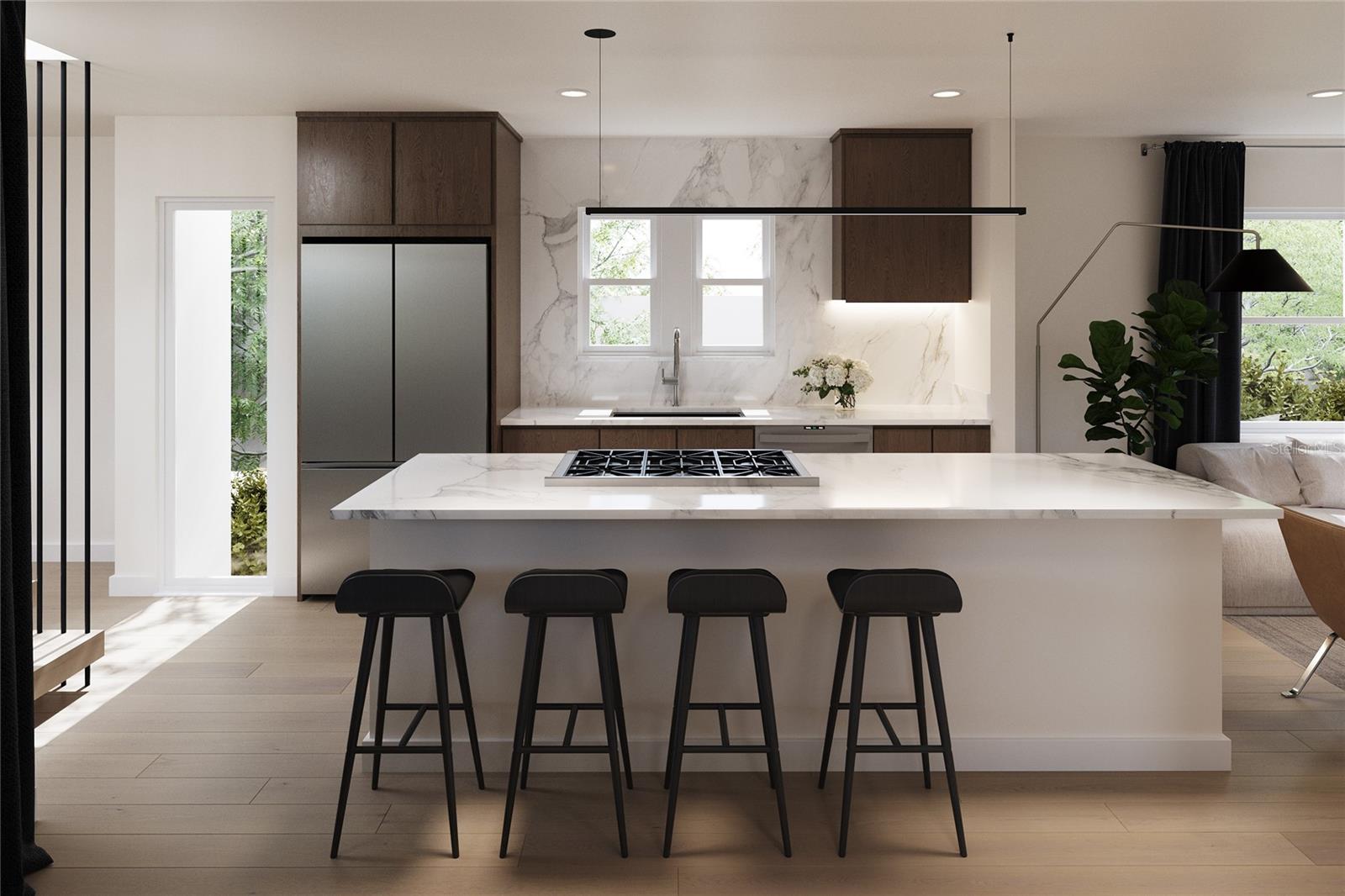 Permitted plans kitchen