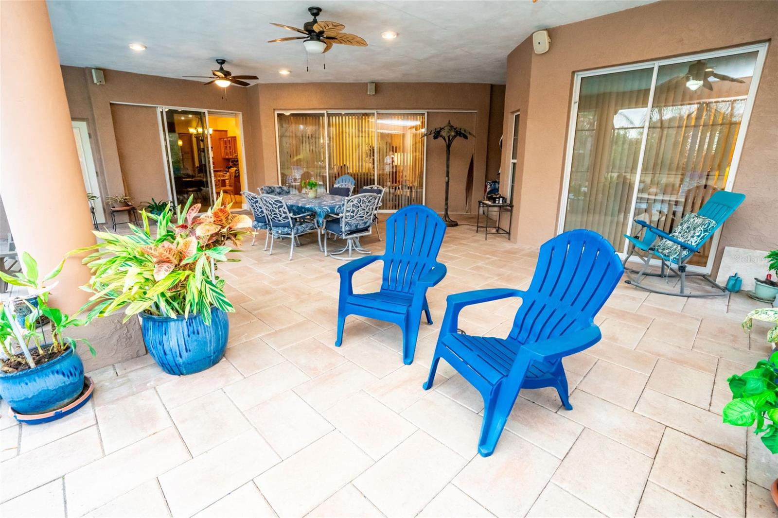 700 sq ft rear patio