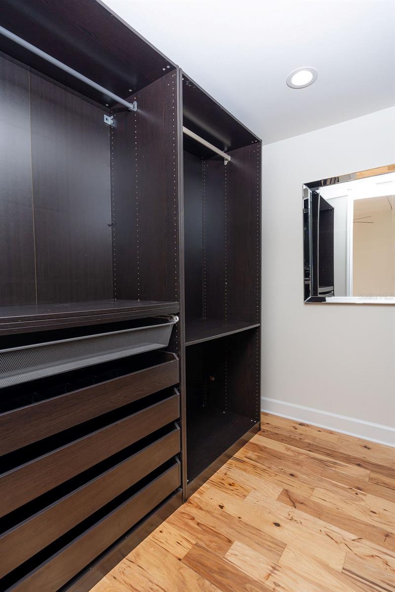 Master Walk-in Closet