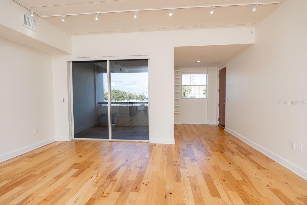 Living room and Front Entry door