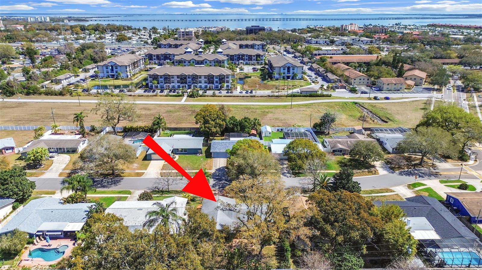 Close proximity to the paved Duke Energy Trail, which connects & provides access to multiple trails throughout Pinellas County. The beauty of Tampa Bay in the background.