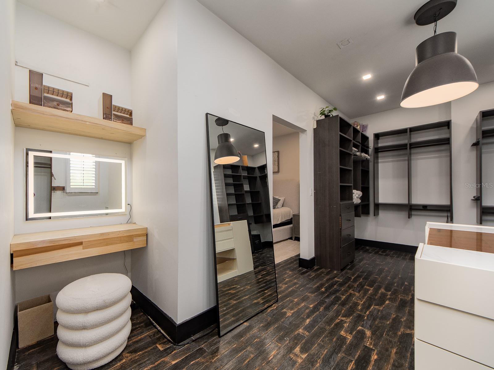 Primary Walk-In Closet