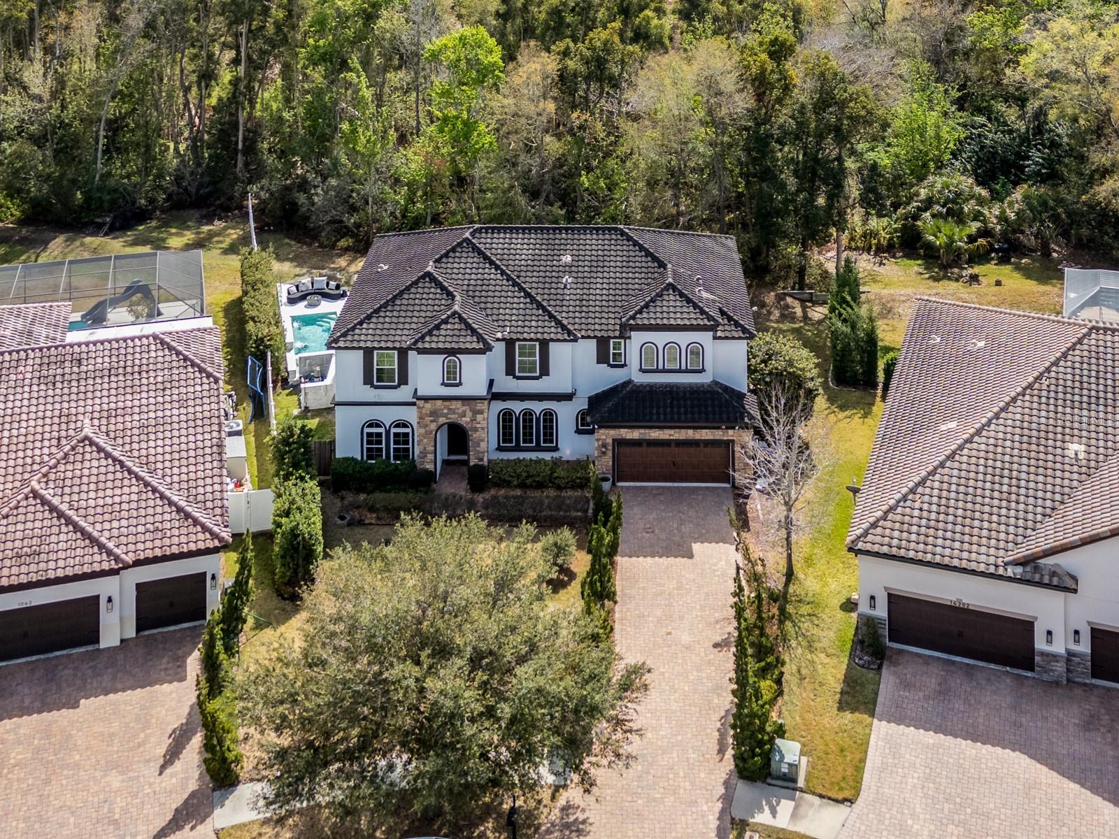 Aerial View of Property