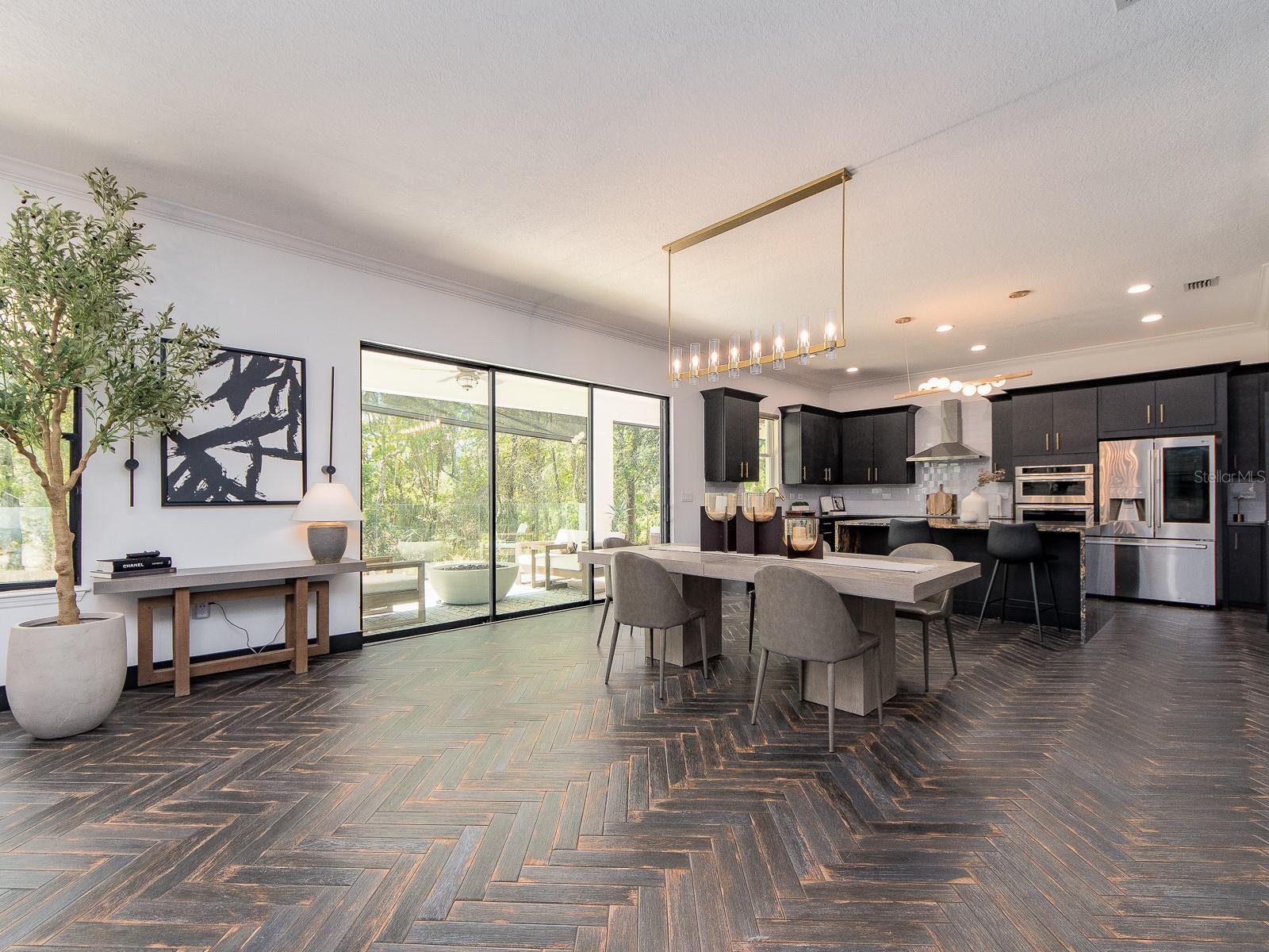 Open Concept Living Area