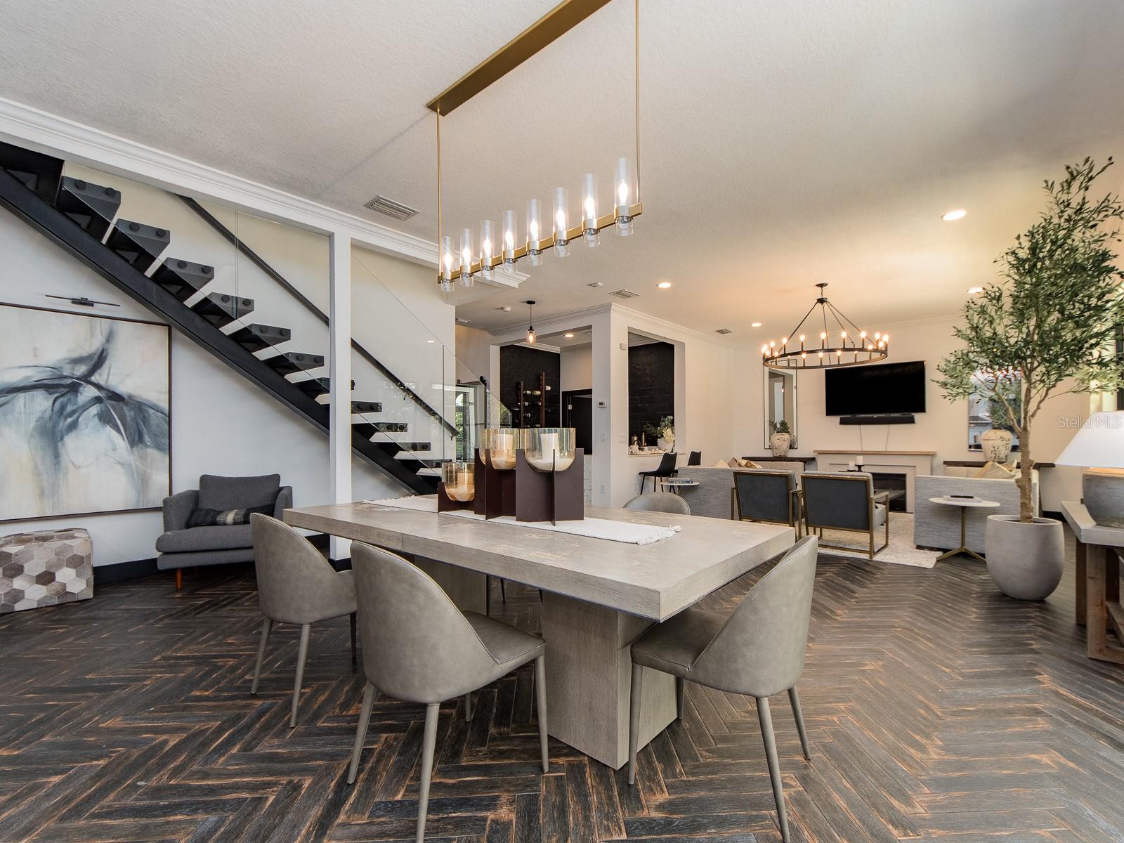 Dining Area & Living Space