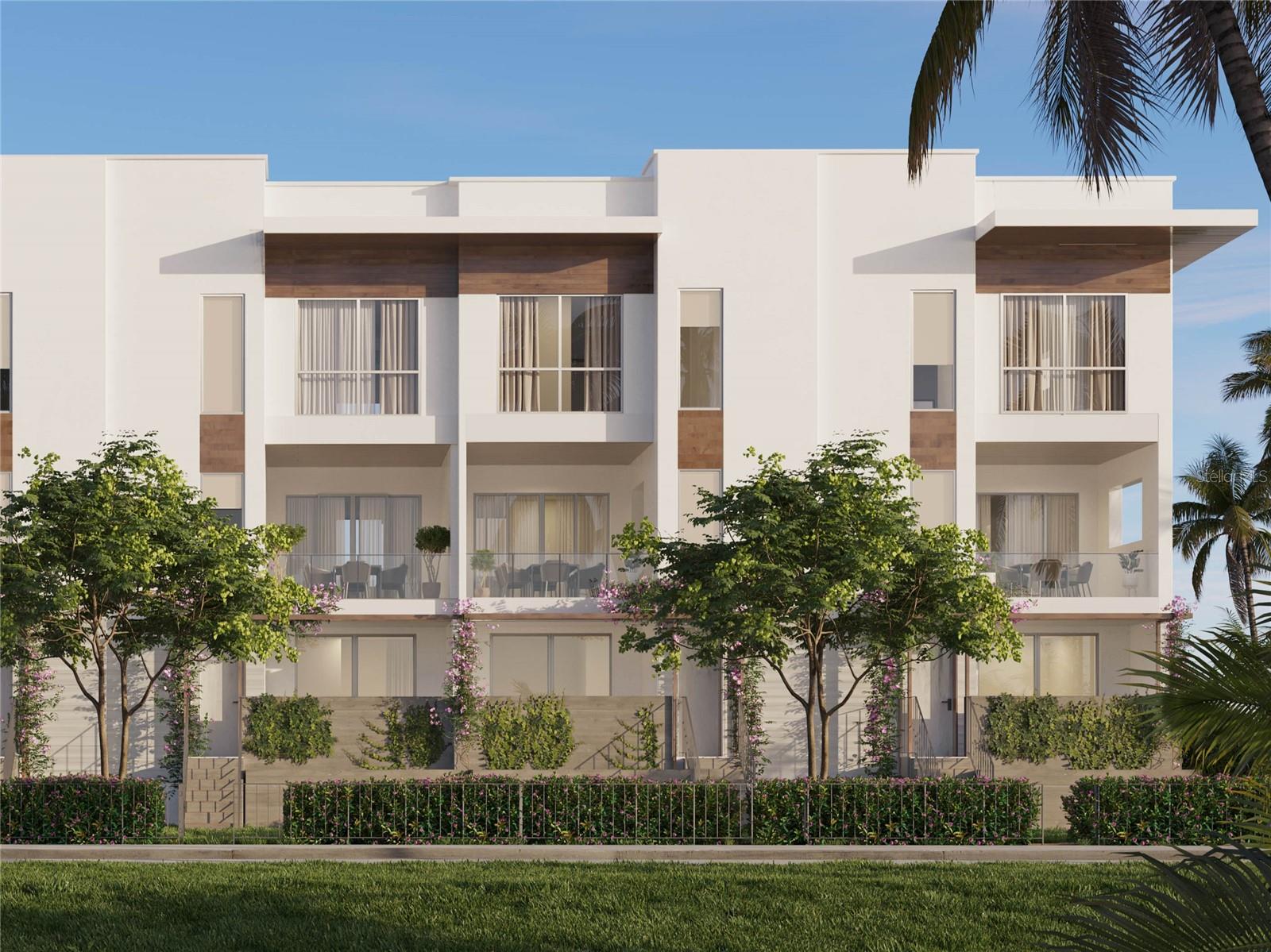 Brand New Construction Townhomes (Front Elevation Rendering)