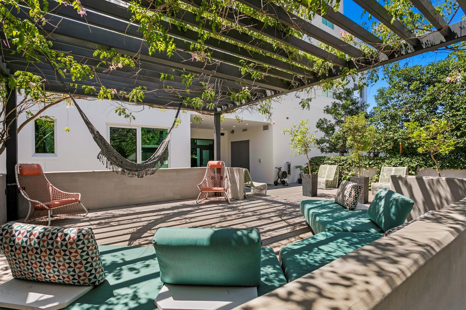 Rear Private Terrace